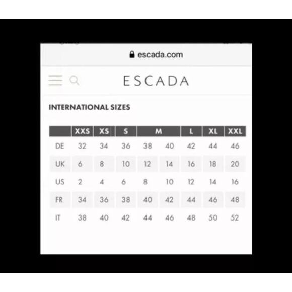 Escada Pencil Skirt Size 44/US 14 Flat Front Button Back Zip Casual Officewear - Picture 10 of 15